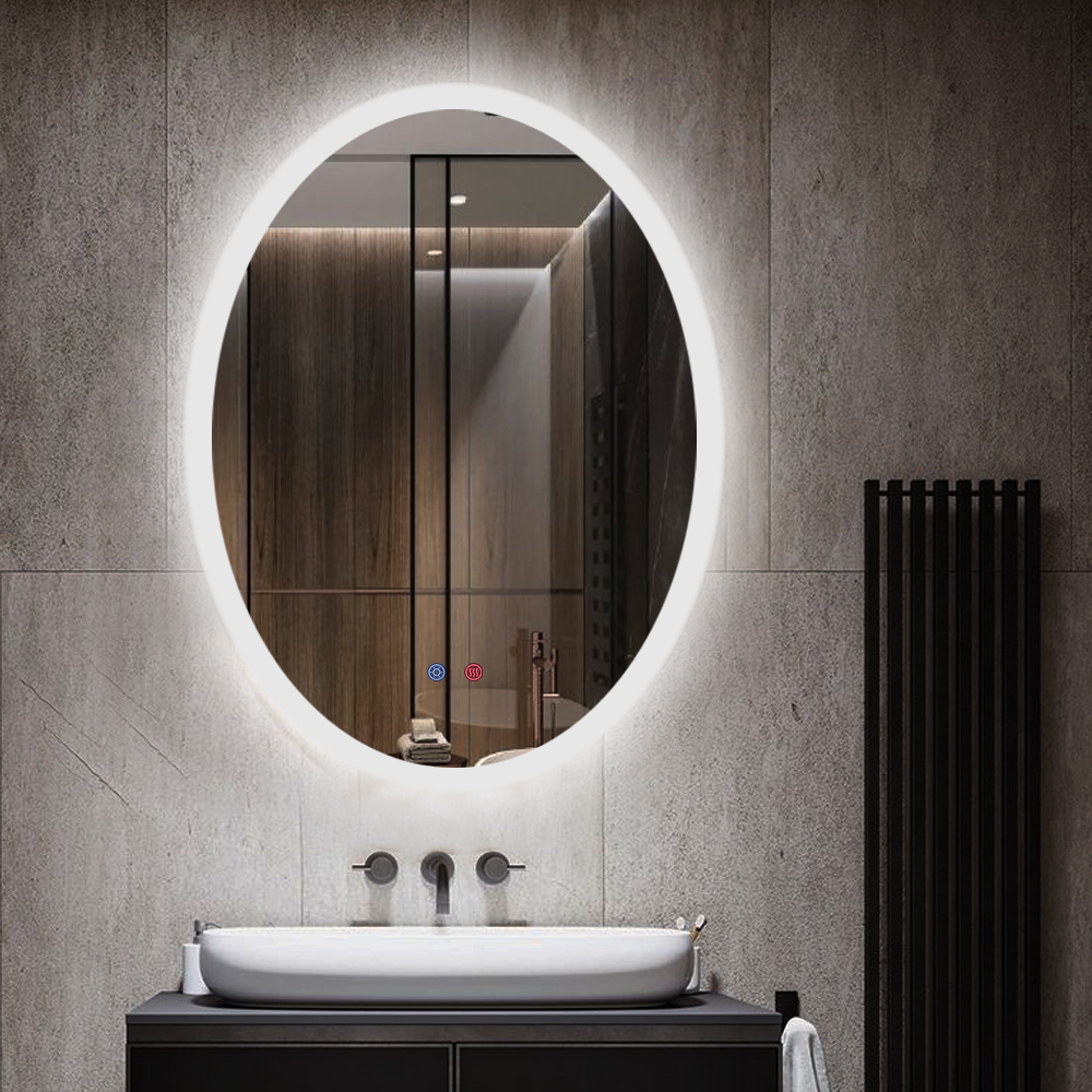 背光款椭圆浴室镜-旺财28